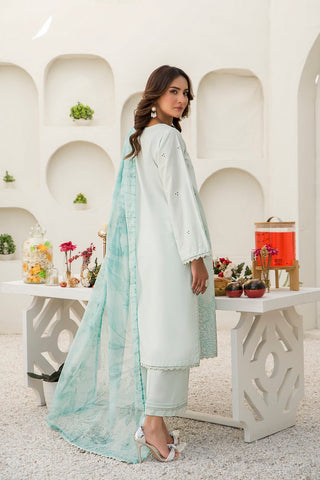 Ellena - 3-PC Stitched Embroidered Suit