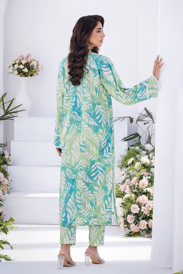 Picture of Ellena - 2-PC Stitched Printed Lawn Suit - Available at Raja Sahib