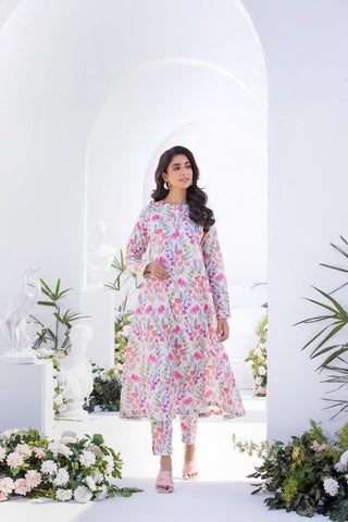 Ellena - 2-PC Stitched Printed Lawn Suit