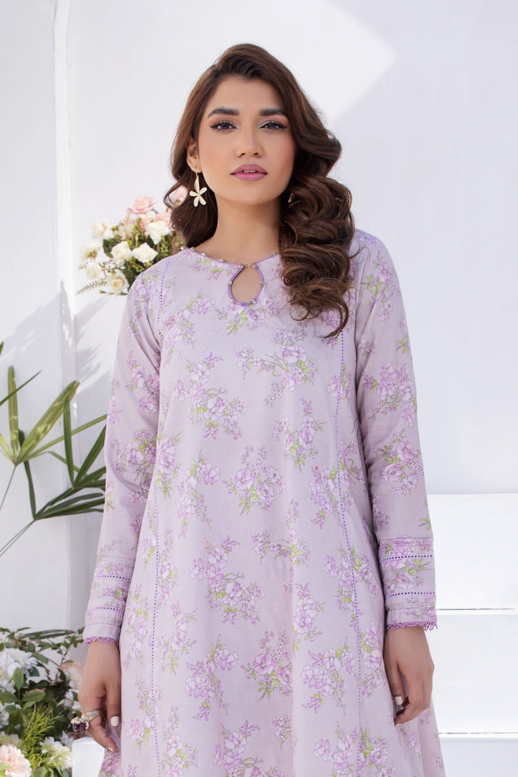 Picture of Ellena - 2-PC Stitched Printed Lawn Suit - Available at Raja Sahib