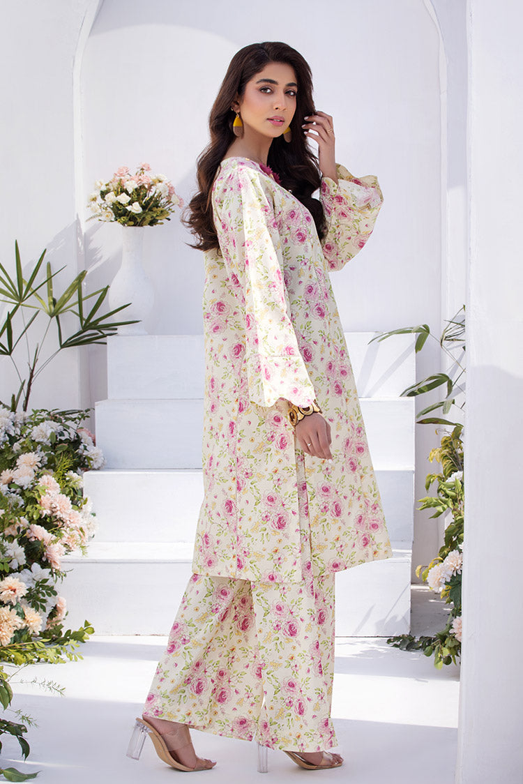 Picture of Ellena - 2-PC Stitched Printed Lawn Suit - Available at Raja Sahib