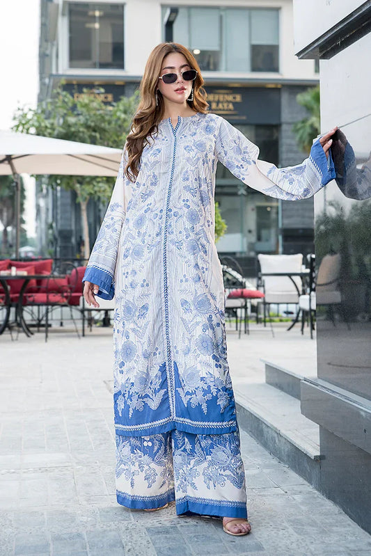 Picture of Iris Porclien Premium Blend Fusion Co-Ords Set - Available at Raja Sahib