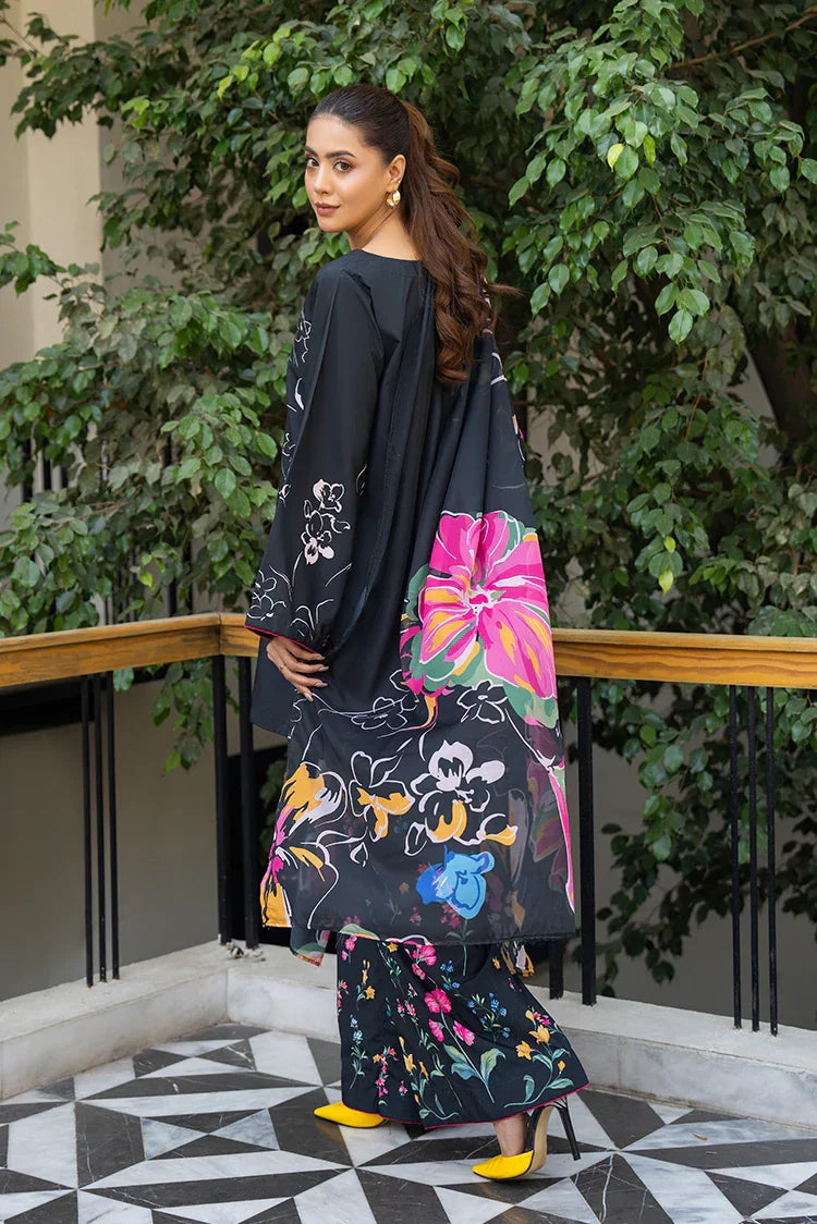 Picture of 3-PC Stitched Printed Suit - Available at Raja Sahib