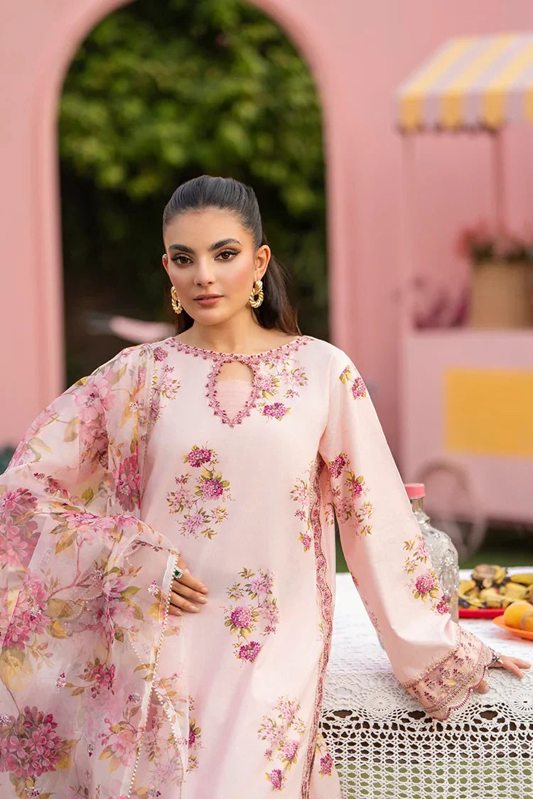 Picture of 3-PC Stitched Embroidered Suit - Available at Raja Sahib