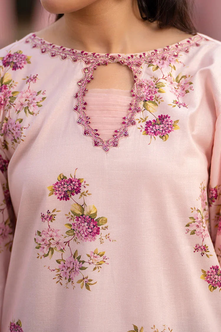 Picture of 3-PC Stitched Embroidered Suit - Available at Raja Sahib