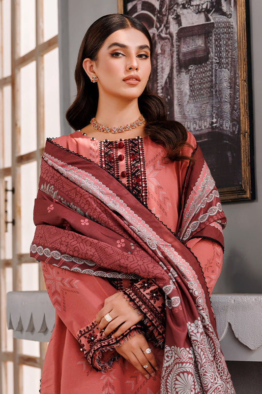 Ellena - 3-PC Unstitched Jacquard Suit