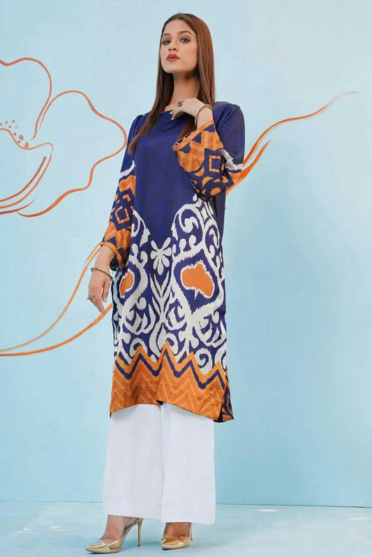 Ellena - 1 PC Kurti Soft Crepe Kurti Collection