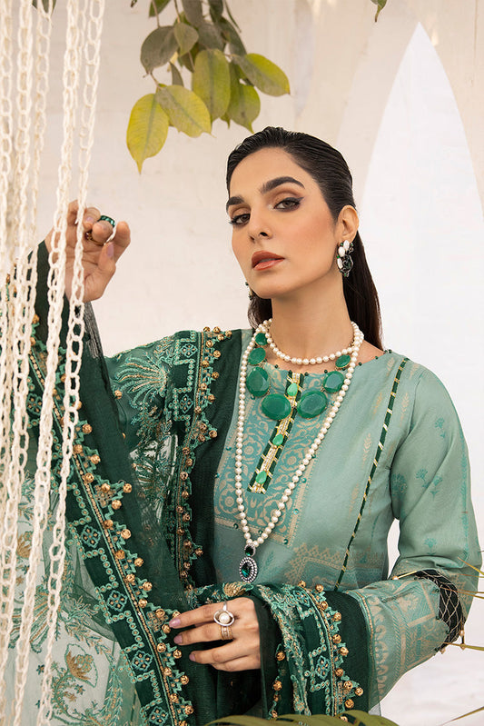 Ellena - 3-PC Unstitched Jacquard Suit