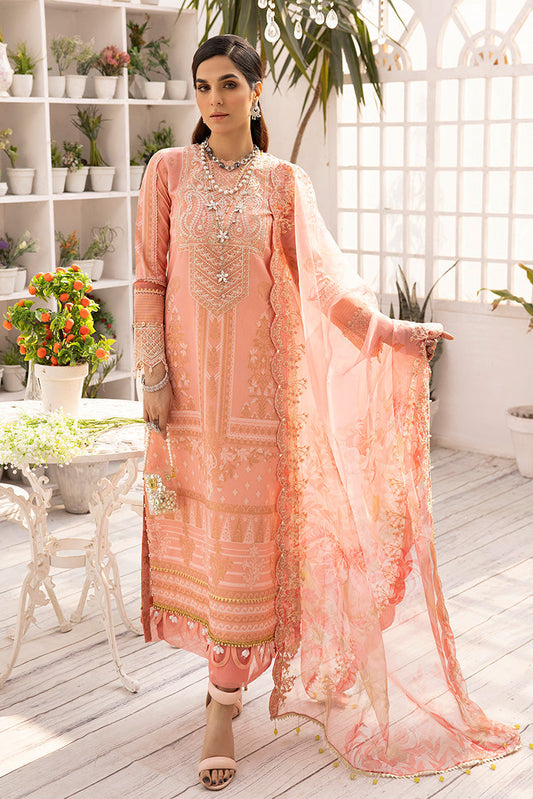 Ellena - 3-PC Unstitched Jacquard Suit