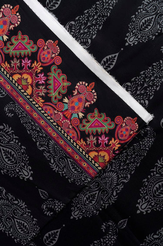 Ellena - 1-PC Unstitched Cambric Lawn Kurti