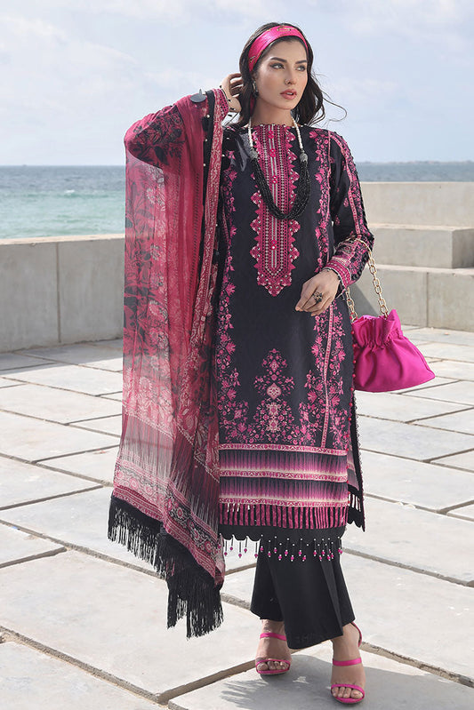 Ellena - 3-PC Unstitched Printed Lawn