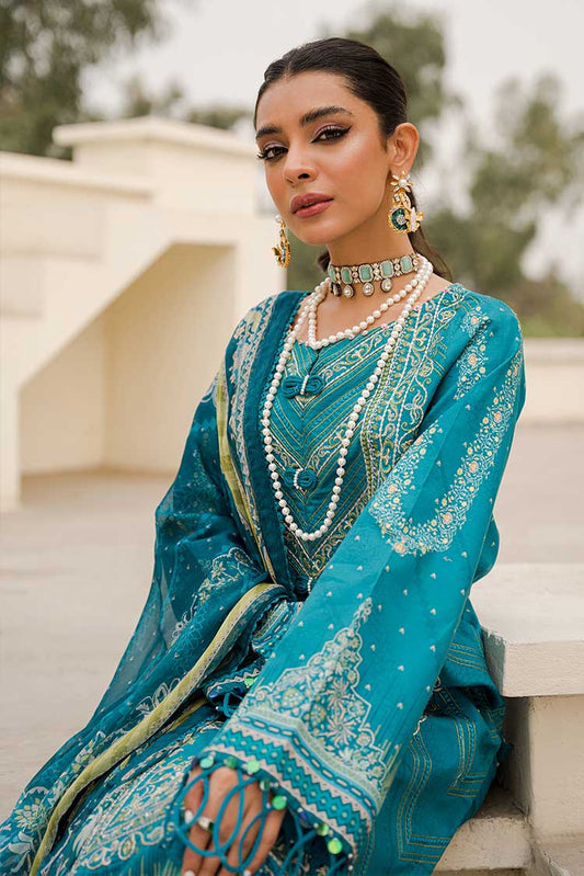 Ellena - 3-PC Unstitched Lawn Suit