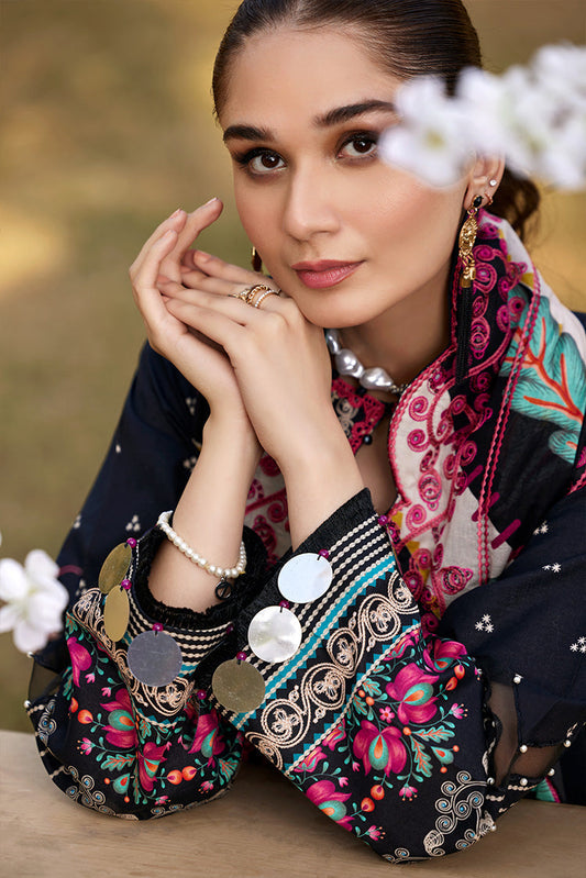 Ellena - 3-PC Unstitched Lawn Suit