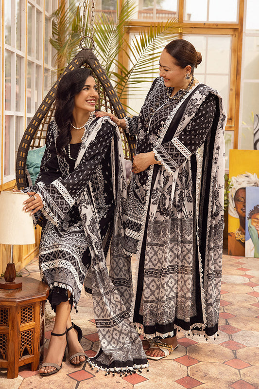 Ellena - 3-PC Unstitched Lawn Suit