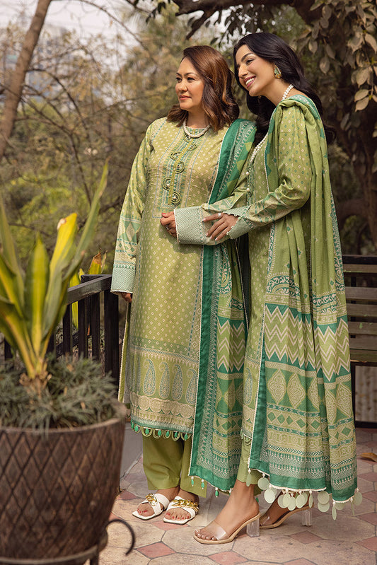 Ellena - 3-PC Unstitched Lawn Suit