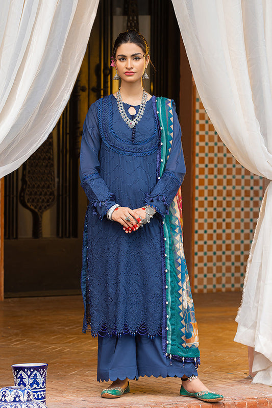 Ellena - 3-PC Unstitched Embroidered Lawn Suit