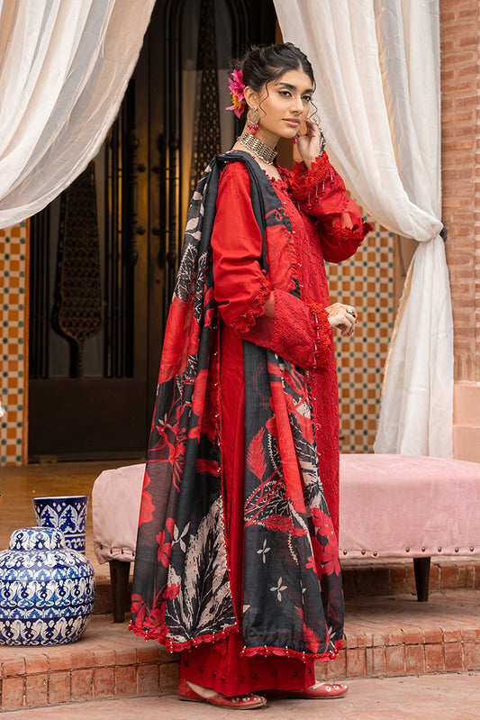 Ellena - 3-PC Unstitched Embroidered Lawn Suit