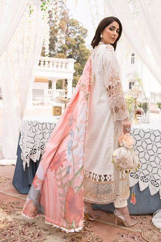 Picture of Ellena - 3-PC Unstitched Embroidered Lawn Suit - Available at Raja Sahib