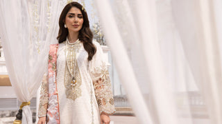 Picture of Ellena - 3-PC Unstitched Embroidered Lawn Suit - Available at Raja Sahib