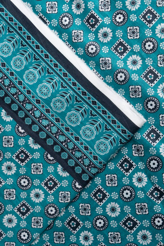 Ellena - 1-PC Unstitched Lawn Kurti