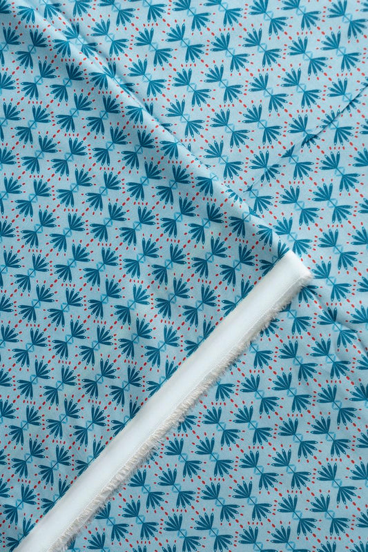 Ellena - 1-PC Unstitched Arabic Lawn Kurti