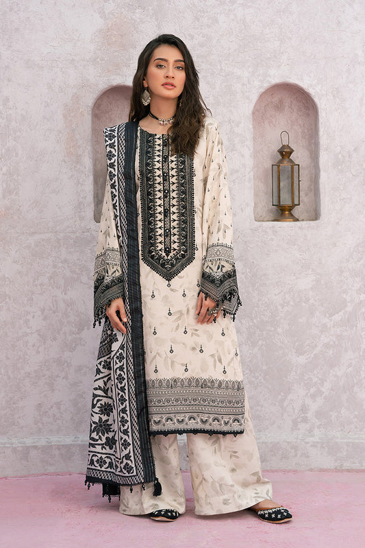Ellena - 3-PC Unstitched Digital Printed Viscose Suit