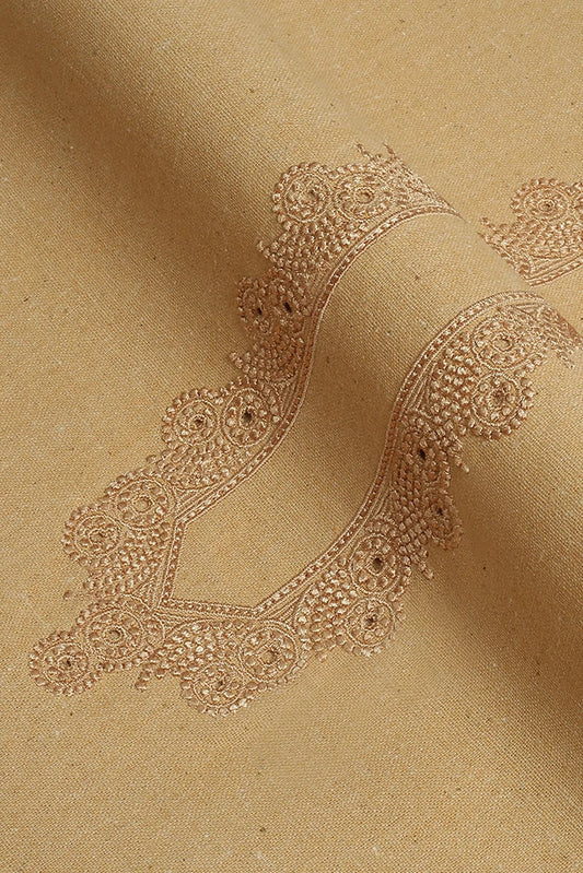 Fabrich - Flax Embroidered Kameez Shalwar - Wasaya Khaddar - FAB-25