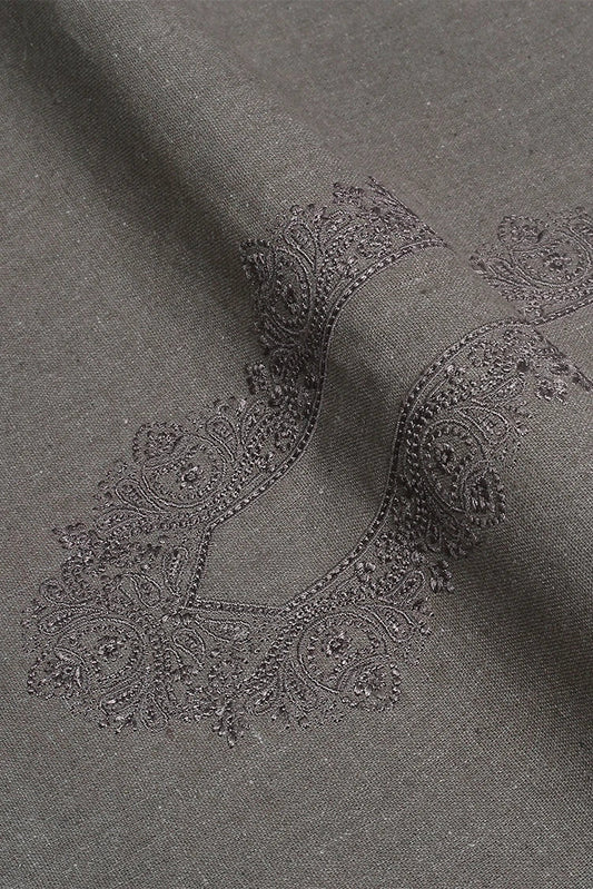 Fabrich - Flax Embroidered Kameez Shalwar - Wasaya Khaddar - FAB-35