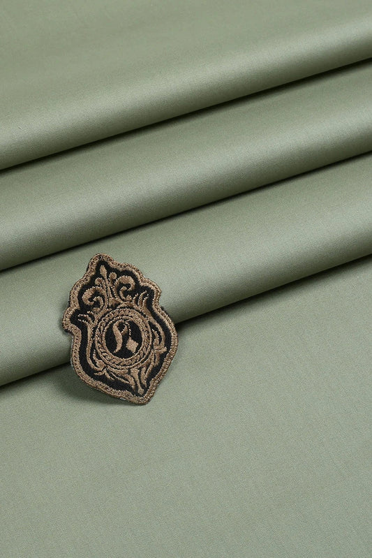 Fabrich - Men's Unstitch Soft Cotton Kameez Shalwar - Sage