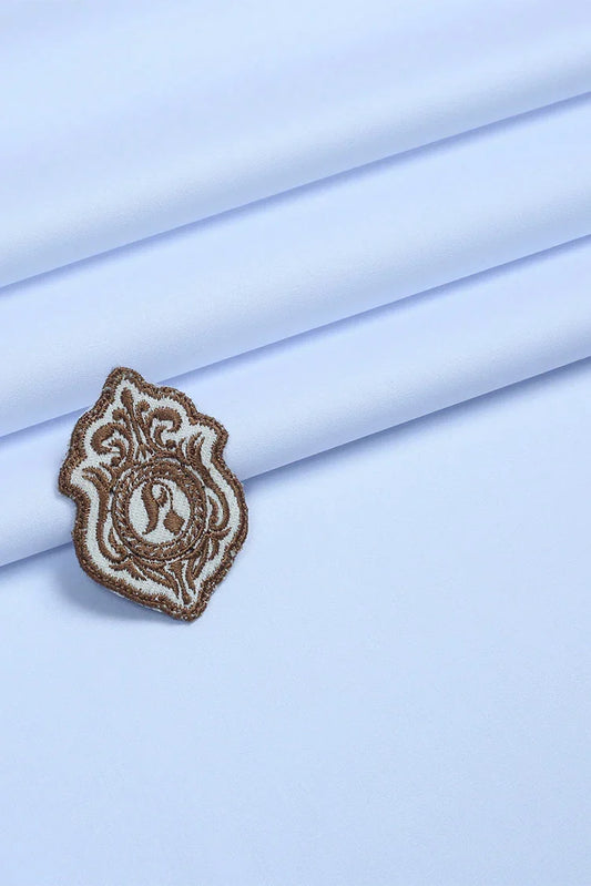 Fabrich - Men's Unstitch Soft Cotton Kameez Shalwar - White