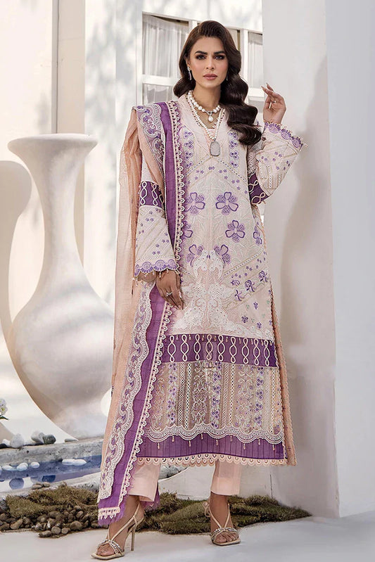 Picture of Tessa - Festive Lawn - Carnelian Blossom - Available at Raja Sahib