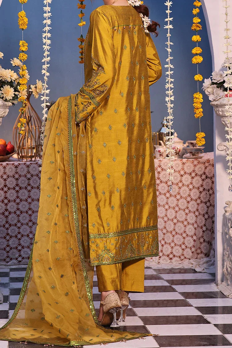 Picture of Tasneem Shamim - Zumra Luxury Festive - Irem - Cotton Silk - 3-Piece MTO - Available at Raja Sahib