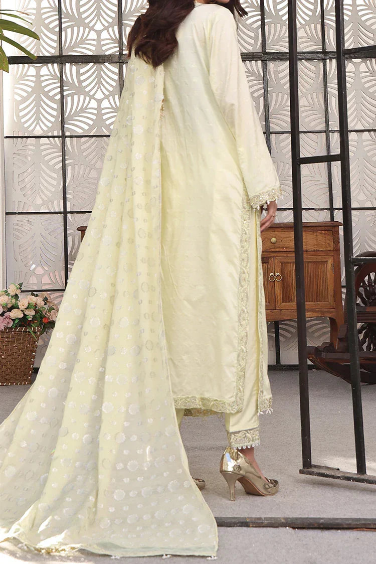 Picture of Tasneem Shamim - Zumra Luxury Festive - Merve - Jacquard - 3-Piece MTO - Available at Raja Sahib