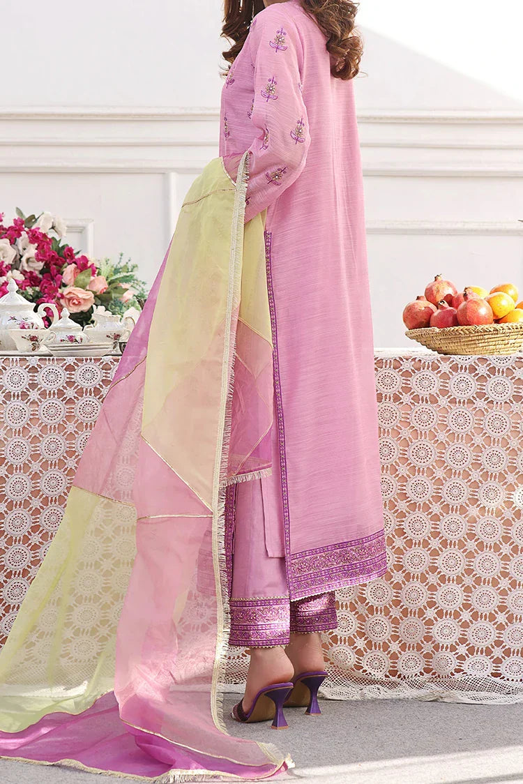 Picture of Tasneem Shamim - Zumra Luxury Festive - Sila - Diamond Cotton - 3-Piece MTO - Available at Raja Sahib