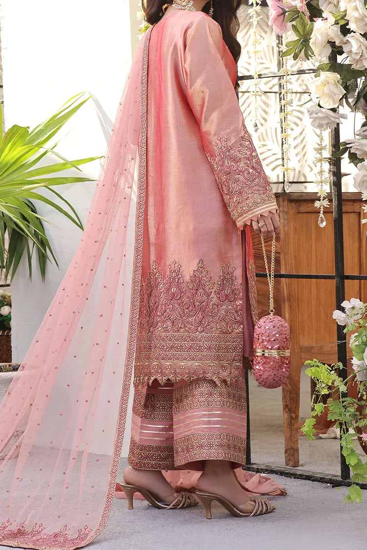Picture of Tasneem Shamim - Zumra Luxury Festive - Sebnem - Masuri - 3-Piece MTO - Available at Raja Sahib