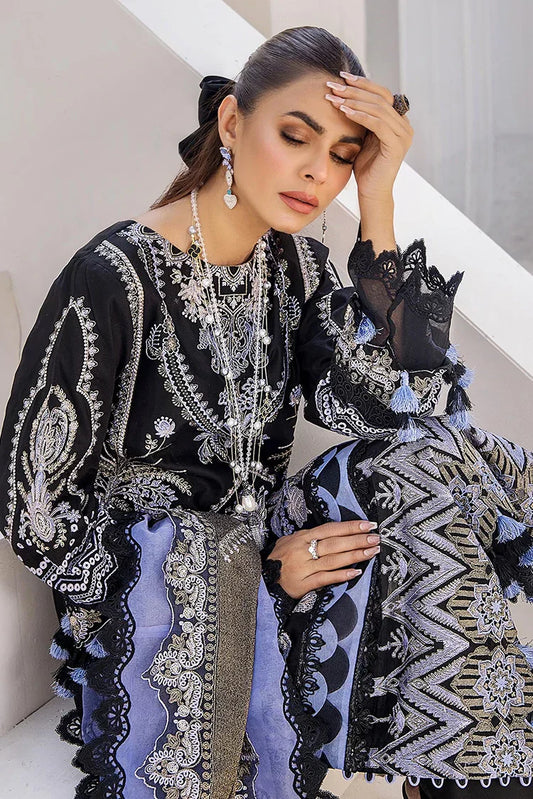 Picture of Tessa - Festive Lawn - Enigmatic Night - Available at Raja Sahib