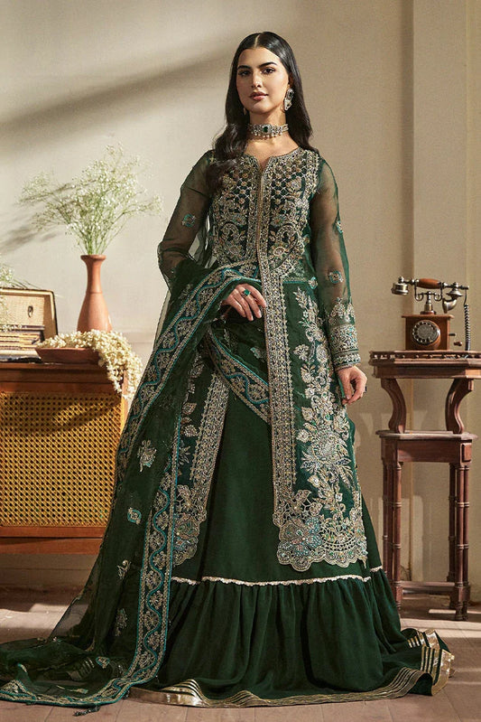 Fabiha Fatima - Mehar o Maah Luxury Festive - Emerald