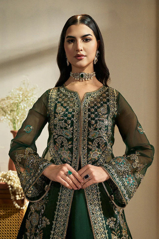 Fabiha Fatima - Mehar o Maah Luxury Festive - Emerald