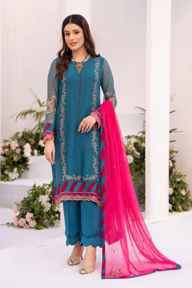 Picture of Fagosh - Ready to Wear Collection - Firoza - Available at Raja Sahib