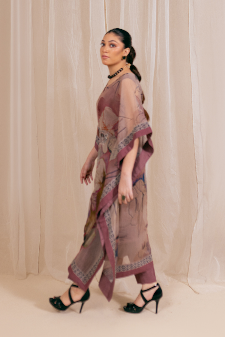 Picture of Fozia Khalid - Kaftaan Casual Pret Collection - Gloria - Available at Raja Sahib