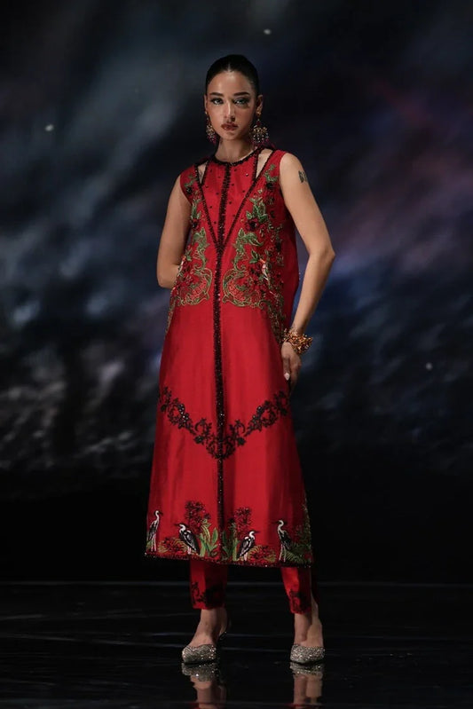 Picture of Fozia Khalid - Stardust RTW Collection - Fiore - Available at Raja Sahib