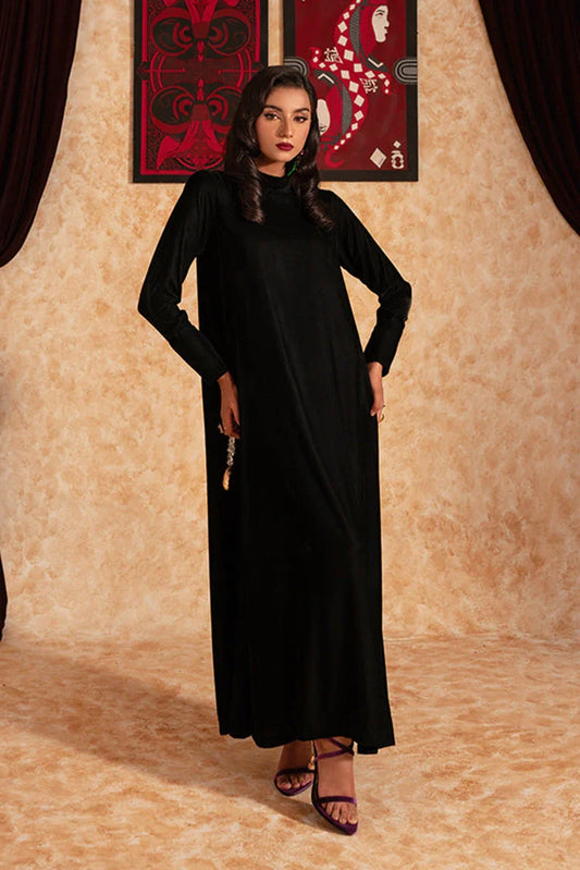 Picture of Fozia Khalid - Velvet Deck - Shadow - Available at Raja Sahib