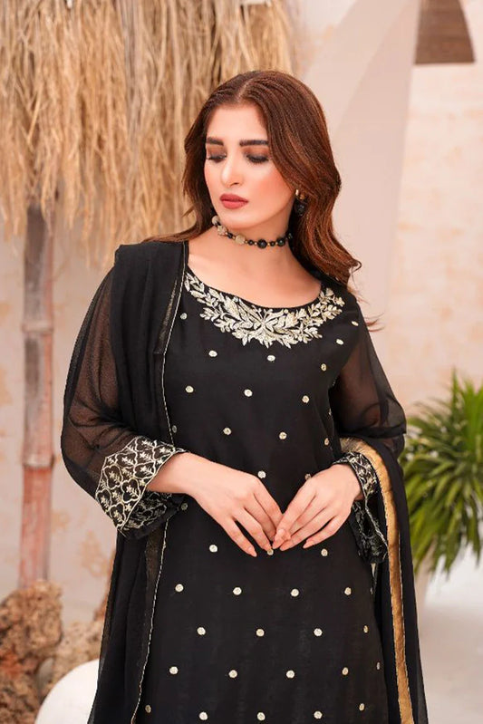 Picture of Damask - 3 PC Formal Pret Collection - Heer - Available at Raja Sahib