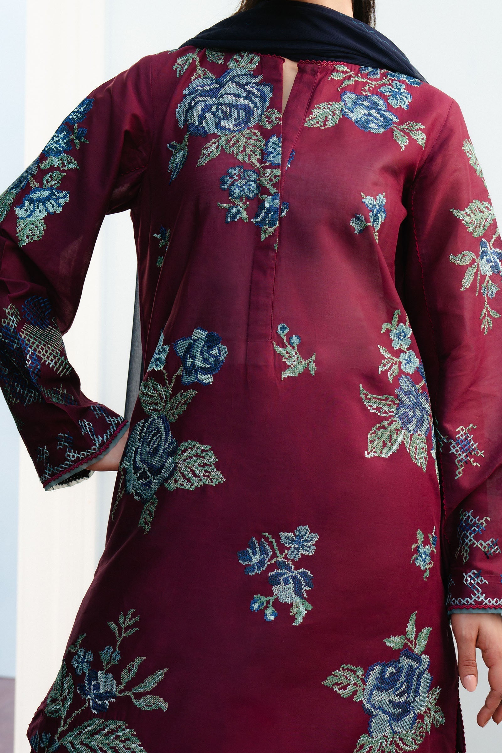 Picture of Zara Shahjahan - Coco Lawn Collection - FREYA-4B - Available at Raja Sahib