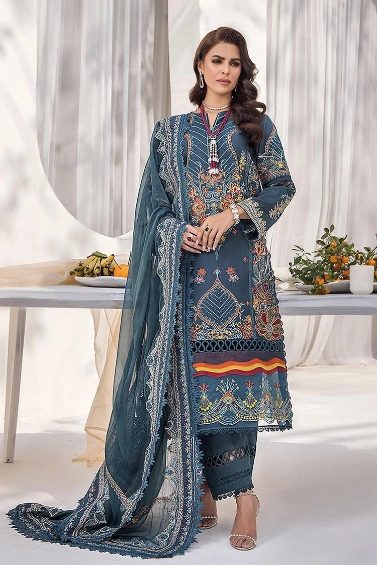 Picture of Tessa - Festive Lawn - Symphony of Dawn - Available at Raja Sahib