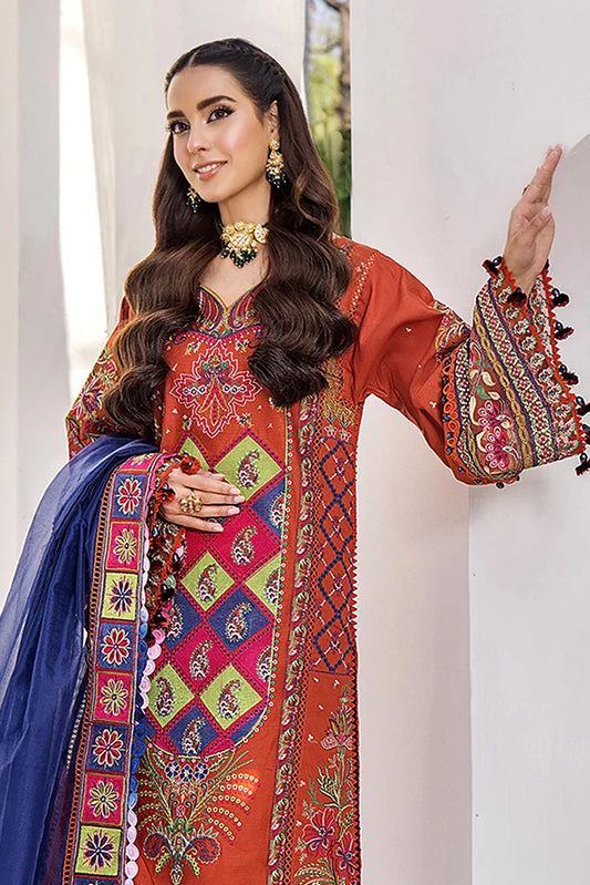 Picture of Tessa - Festive Lawn - Vibrance Reverie - Available at Raja Sahib