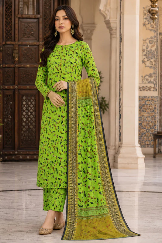 Kleren - Digital Printed Doria Lawn - F-22 - Unstitched