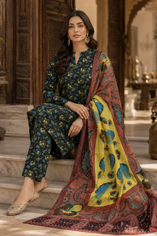 Kleren - Digital Printed Doria Lawn - F-23 - Unstitched