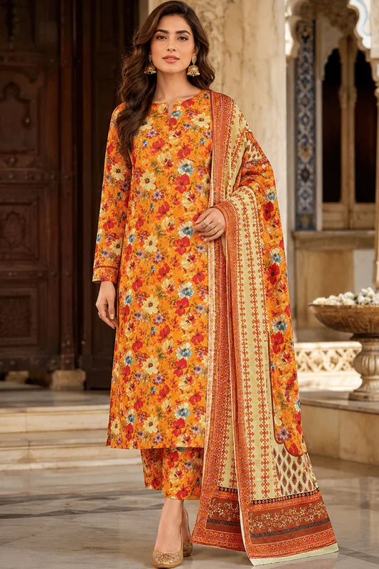 Kleren - Digital Printed Doria Lawn - F-31 - Unstitched