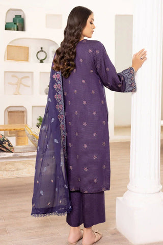 Picture of Kleren - Flora Embroidered Viscose Collection - F-21 - Available at Raja Sahib